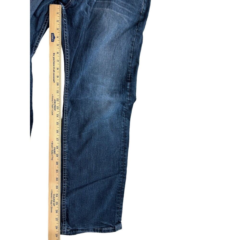 Levis 505 Men's Size 38x30 Jeans Straight Leg Blue Denim Red Tab Levi's 38 Mens - Picture 6 of 8